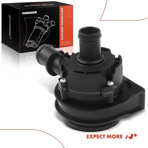 A-Premium Engine Auxiliary Water Pump W/Bracket - DOHC SOHC 4Cyl 1.2L 1.4L - Compatible with Audi & Volkswagen - 2013-2018 - A1, A3, Golf, Tiguan, Q2, Q3, Caddy, Polo in Saudi Arabia