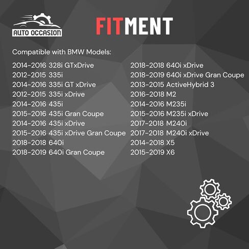 مضخة مياه المحرك الكهربائية متوافقة مع BMW 328I GT XDrive ، 335i ، 335i GT Xdrive ، 335i Xdrive ، X5 ، 435i ، 435i Gran Coupe Replacement SK1660E ، 702881660 ، 11518635090 ، 11518625098 in Kuwait