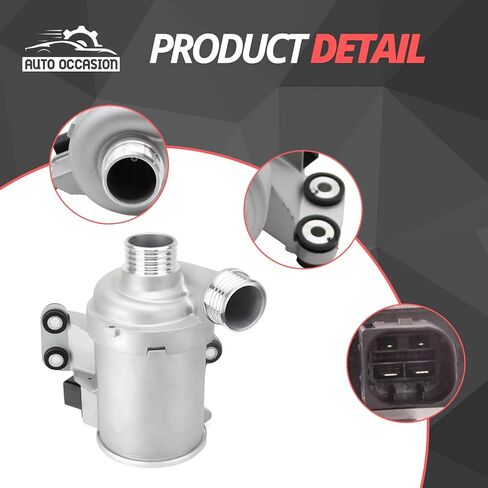 مضخة مياه المحرك الكهربائية متوافقة مع BMW 328I GT XDrive ، 335i ، 335i GT Xdrive ، 335i Xdrive ، X5 ، 435i ، 435i Gran Coupe Replacement SK1660E ، 702881660 ، 11518635090 ، 11518625098 in Kuwait