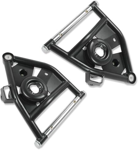 Tubular Upper and Lower Control Arms For Chevrolet GMC C10 1973-1987 Black Coated in Saudi Arabia