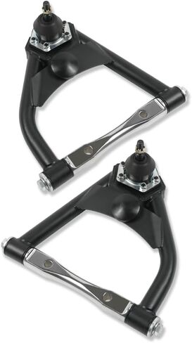 Tubular Upper and Lower Control Arms For Chevrolet GMC C10 1973-1987 Black Coated in Saudi Arabia