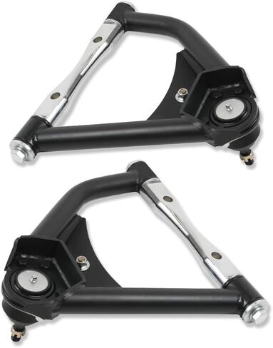 Tubular Upper and Lower Control Arms For Chevrolet GMC C10 1973-1987 Black Coated in Saudi Arabia