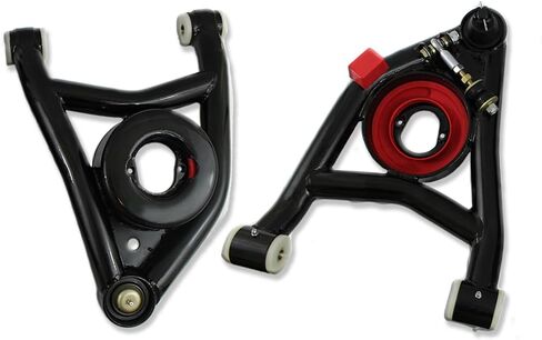 Tubular Upper and Lower Control Arms For Chevrolet GMC C10 1973-1987 Black Coated in Saudi Arabia