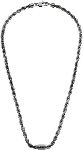 Armani Exchange Men's Gold-Tone Stainless Steel Pendant Necklace (Model: AXG0136710) in Saudi Arabia