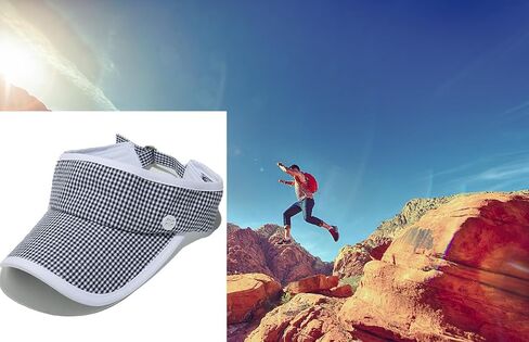 Summer Outdoor Sports Beathable Long Brim Empty Top Baseball Sun Cap Hat Visor in Saudi Arabia