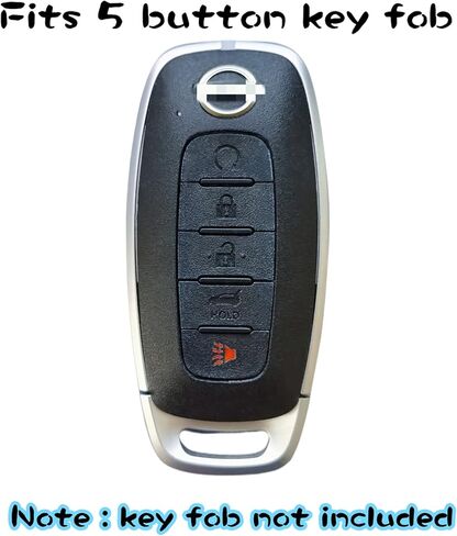 2PCS TPU COOVE SMART KEY FOB لعام 2024 2023 NISSAN ROGUE PATHFINDER (أبيض (أ)/أسود (أ)) in Saudi Arabia