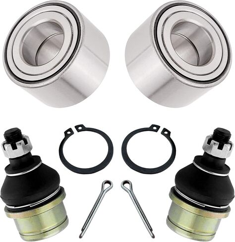 Caltric 2 Wheel Knuckle Ball تحمل مفصل متوافق مع Honda Trx420 Rancher 420 4x4 2014-2019 in Saudi Arabia