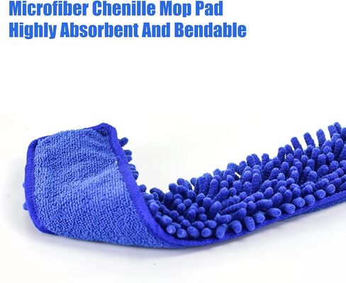 Shkalacar Ceiling Fan Cleaner Duster, RV Awning Mop with Bendable Pad Extension Pole, Circle Shape Microfiber Reusable Duster & Flexible Brush for Cleaning Home Camper Trailer Truck in Saudi Arabia