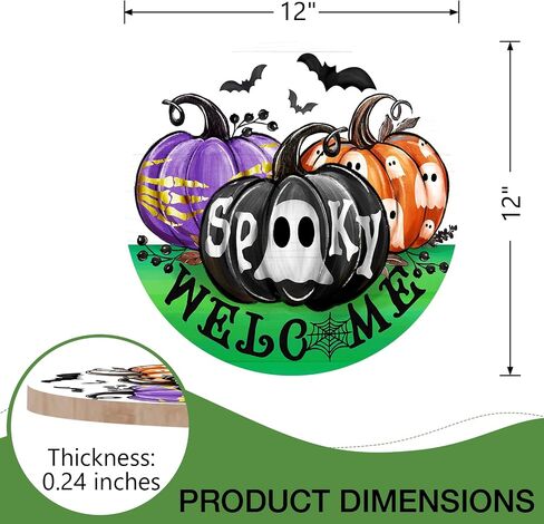 Deroro Purple Halloween Moon Phase Witch Front Door Sign, Solar Eclipse Butterfly Be The Energy Wood Door Hanger Outdoor Outside Porch Decor, Astronomy Wooden Wreath Indoor Wall Hanging Decoration in Kuwait