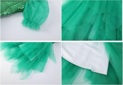 Pink Flower Girls Sequin Mesh Tutu Prom Dress for Wedding Pageant Easter Birthday Christmas Tea Party Tulle Sparkly Dresse in Saudi Arabia