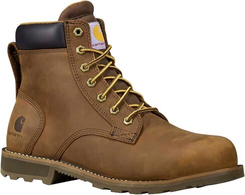 Carhartt Frontier Men 6 "جلدية من الصلب المصنوع من إصبع القدم الصلب ، مقاومة للانزلاق ومقاوم للماء ، بني - 9.5 م in Kuwait