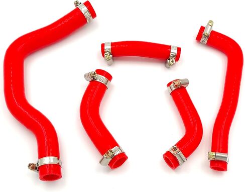 لعام 2005-2008 هوندا CRF450R مجموعة خرطوم الرادياتير السيليكون مع المشابك خراطيم أنبوب تبريد التبريد 2005 2007 2007 2008 in Saudi Arabia