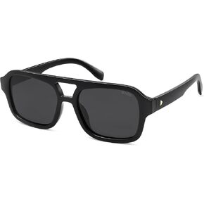 Sojos Retro Aviator نظارات شمسية للنساء الرجال المستقطب مربعات مربع مستوحاة من الظلال 80s 90s Sun Glasses SJ2342 in Kuwait