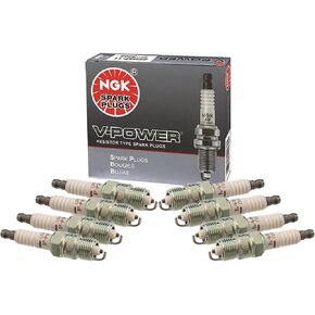 NGK Set of 8 Nickel VPower Spark Plugs For Buick Cadillac Chevy Ford GMC Pontiac in Kuwait