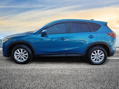 Window Visor متوافق مع 2013-2016 Mazda CX-5 ، أكريليك غير مصقول Black Sun Rain Shade Guard Deflector Air Diflector بواسطة Ikon Motorsports ، 2014 2015 in Saudi Arabia