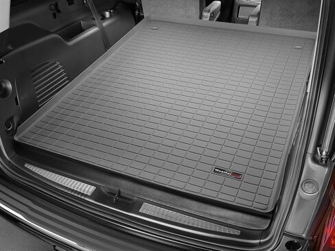 WeatherTech Cargo Trunk Liner for Suburban, Yukon XL, Escalade ESV - Behind 2nd Row (40677) Black in Saudi Arabia