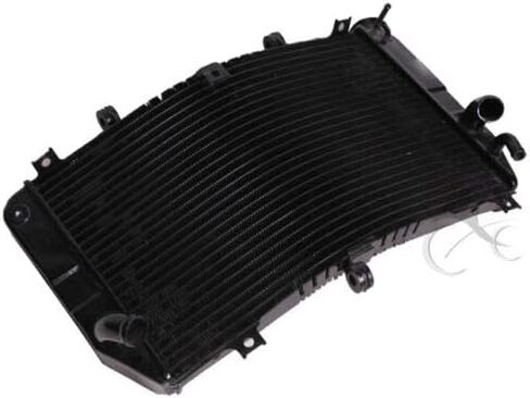 TCMT Black Aluminum Radiator Cooler Engine Cooling Fit For Suzuki GSXR 600 2001-2003 GSXR 750 2000-2003 in Saudi Arabia