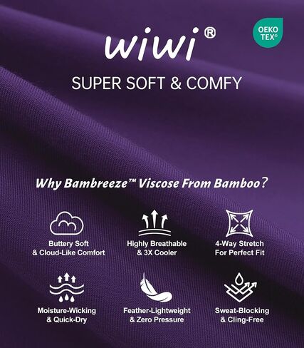 WiWi Women's Pajama Set 2 Piece Short Sleeve Tunic Top Capri Leggings Sleepwear Soft Pjs Viscose from Bamboo S-XXL in Saudi Arabia