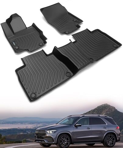 حصيرة أرضية Icyhaws® لـ Kia K4 سيدان 2025 | جميع حماية الطقس tpe مضادة للانزلاق مخصص لبطانات أرضية أرضية وضع ملحقات السيارات | الصف الأمامي والثاني ، 3-PC أسود in Saudi Arabia