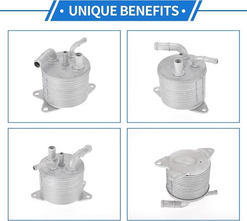 1 Pc Engine Oil Cooler for Subaru Forester 2007-2012,for Subaru Impreza 2007-2011 Aluminum Alloy Transmission Oil Cooler Trans Cooler in Saudi Arabia