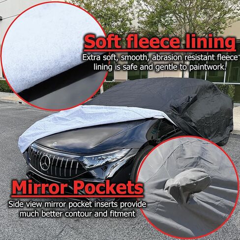 Car Cover fits 2018 2019 2020 2021 2022 2023 2024 2025 Toyota RAV4 XTREMECOVERPRO Diamond Series Black with Cable and Lock kit in Saudi Arabia