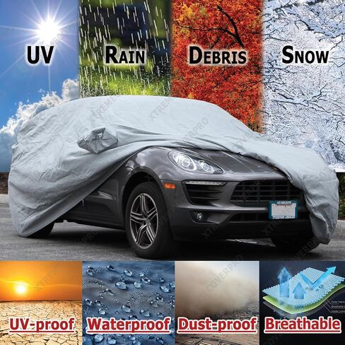 Car Cover fits 2020 2021 2022 2022 2023 2024 2025 Mitsubishi Outlander XTREMECOVERPRO Platinum Series Black with Cable and Lock kit in Saudi Arabia