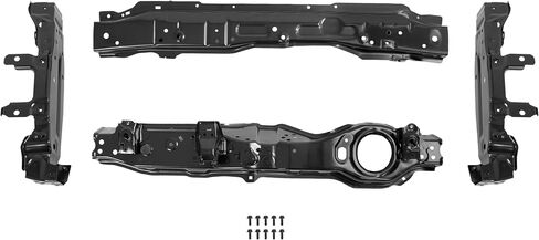Front Radiator Support Core Assembly Compatible with 2018-2020 Honda Fit Replacement for HO1225198 60400T5RA10ZZ Electrophoresis Steel Primed Black in Saudi Arabia