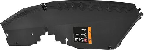 KUAFU Radiator Support Cover Compatible with 2016-2019 Chevy Chevrolet Cruze Replacement for 39026959 GM1224157 Radiator Core Support-Sight Shield Splash Panel Plastic Black in Saudi Arabia