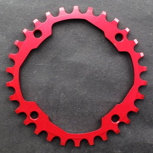 30T Chainring 104 BCD FOMTOR ضيقة سلسلة واسعة مع أربعة مسامير سلسلة للدراجة على الطرق ، الدراجة الجبلية ، BMX MTB FIXIE دراجة (أسود) in Kuwait