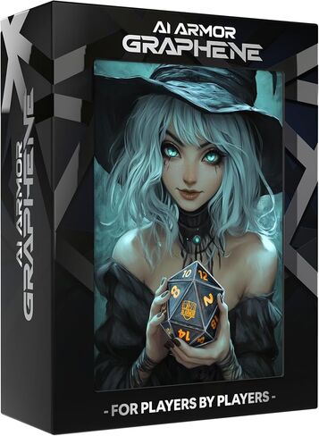 MTG Magic The Gathering (D20 Witch) - 100ct Matte TCG Card Art Sleeves by Ai Armor in Kuwait