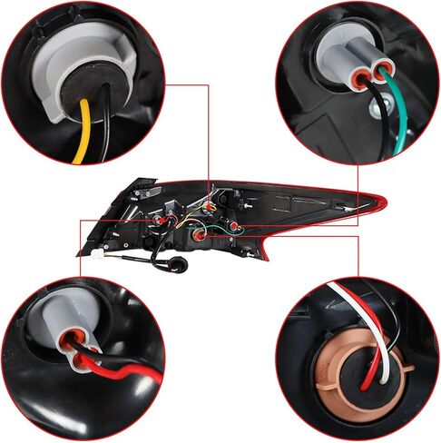 بديل لمجموعة Munirater Outer Light Light For Altima 2016-2018 جانب سائق مصباح الفرامل الخلفي in Saudi Arabia