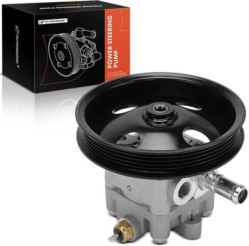 مضخة توجيه الطاقة A-Premium ، مع بكرة ، متوافقة مع Chrysler Sebring 2001-2005 & Mitsubishi Eclipse 2002-2005 ، Galant 2001-2003 & Dodge Stratus 2001-2005 ، 2.4L ، استبدل# MR512729 in Saudi Arabia