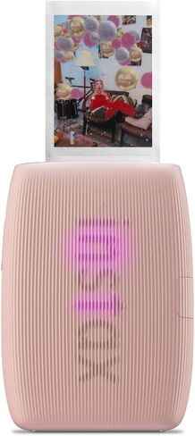 Fujifilm INSTAX Mini Link 3 Smartphone Printer (Clay White) + Travel Bag Small + 3X INSTAX Mini Instant Film (60 Sheets) + USB Power Charging Adapter + Diginerds Microfiber Cleaning Cloth in Saudi Arabia
