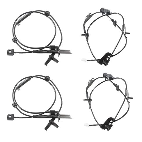 مستشعر سرعة عجلة ABS متوافق مع Toyota RAV4 2.4L L4 2006-2013 ، Toyota RAV4 3.5L V6 2006-2012 استبدال 89542-42050 ، 89545-42040 ، 89546-42040 ، 89543-42050 ، 89542-42050 4PCS in Kuwait