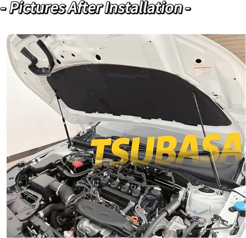 طقم دعامة Tsubasa Hood لـ Acura Integra DE4 DE5 Type S 2023 2024 2025 Bonnet Modify Lift Super in Saudi Arabia