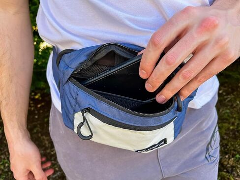 Men's Fanny Pack - Stylish and Durable Waist Bag with Adjustable Strap, Multiple Zippered Pockets, Lightweight and Secure Hip Pack for Travel, Outdoor Activities, and Everyday Use BLACK in Saudi Arabia