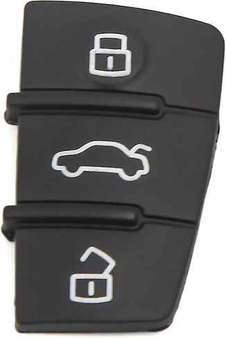 uxcell Car Key Remote Control 3 Button Rubber Pad Cover for Audi A4 A6 Q5 Q7 in Saudi Arabia
