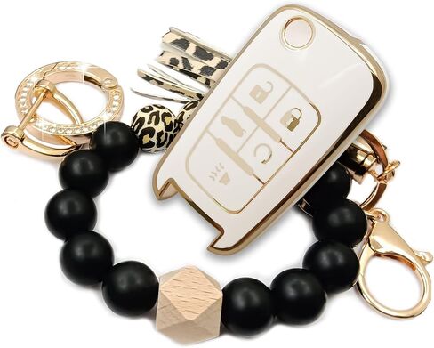 Key Case Chain Fashion Bracelet Key Holder for Chevrolet Chevy Equinox Camaro Cruze Malibu Sonic Volt Spark Buick Encore GMC in Saudi Arabia