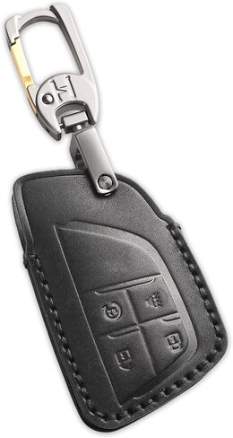Premium Leather 5-Button Key Fob Cover for Honda Prologue 2024, for Acura ZDX 2024 2025 Remote Key Fob Case Protector Holder Accessories (Pink) in Saudi Arabia
