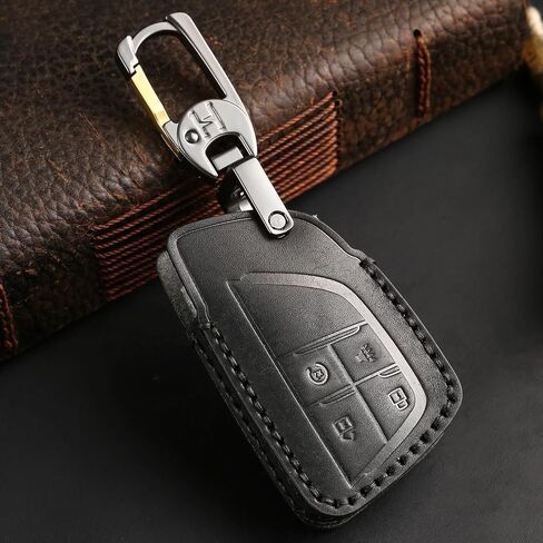 Premium Leather 5-Button Key Fob Cover for Honda Prologue 2024, for Acura ZDX 2024 2025 Remote Key Fob Case Protector Holder Accessories (Pink) in Saudi Arabia