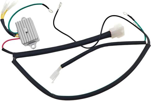 136-7879 Voltage Regulator with Harness,Compatible with Exmark Quest Radius E/S Series and Toro TimeCutter/Titan/Z-Master,Replace 127-9219 in Saudi Arabia