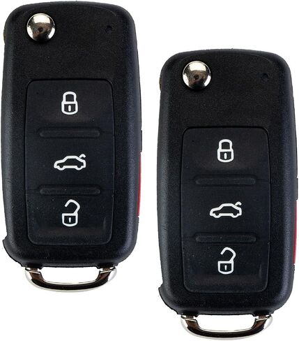 New Car Key Fob Replacement for 2011/2012/2013/2014/2015/2016 VW Jetta Passat Beetle with NBG010180T 5K0-837-202-R / 5K0-837-202-F / 5K0-837-202-A / 5K0-837-202-AE (Single) in Kuwait