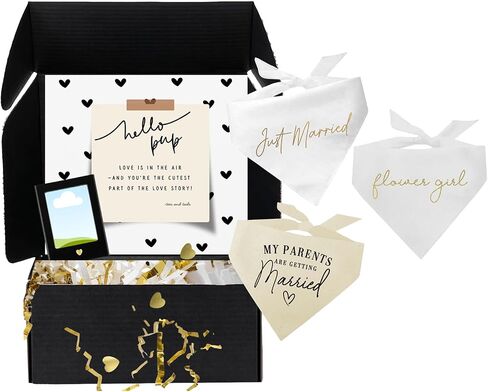 Flower Girl Wedding Dog Bandana (White, OS 547) in Saudi Arabia