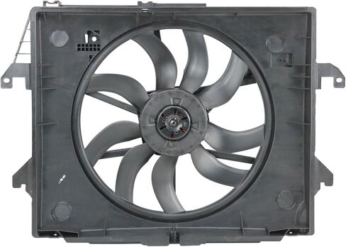 Radiator Cooling Fan Assembly Compatible with 2013-2018 Ram 1500 2019-2022 1500 Classic CH3115194 in Saudi Arabia