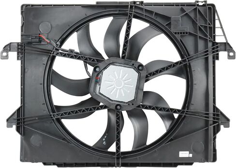 Radiator Cooling Fan Assembly Compatible with 2013-2018 Ram 1500 2019-2022 1500 Classic CH3115194 in Saudi Arabia