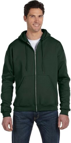 Champion Double Dry Action Fleece Full Zip Hood in Saudi Arabia