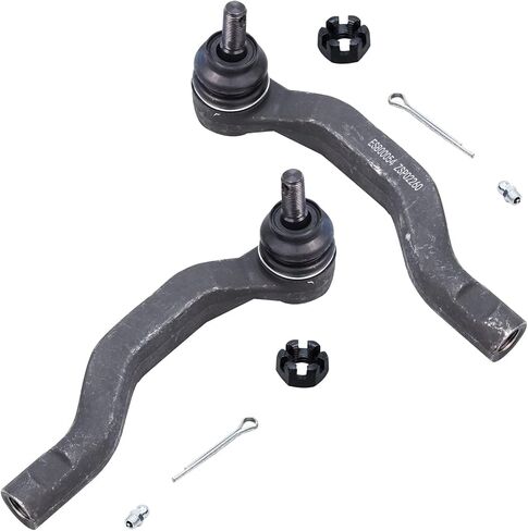 Detroit Axle - Front 10pc Suspension Kit for 2006-2018 Toyota RAV4, 4 Tie Rod Ends 2 Lower Ball Joints 2 Sway Bar Links 2 Boots Replacement 2007 2008 2009 2010 2011 2012 2013 2014 2015 2016 2017 in Saudi Arabia