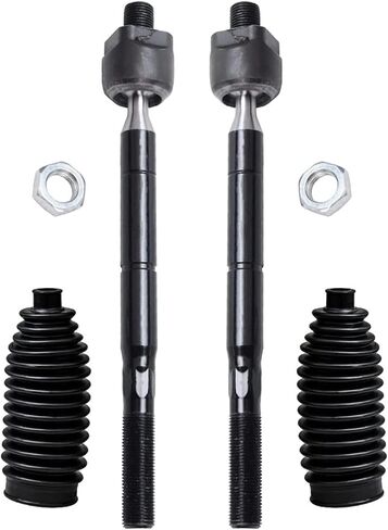 Detroit Axle - Front 10pc Suspension Kit for 2006-2018 Toyota RAV4, 4 Tie Rod Ends 2 Lower Ball Joints 2 Sway Bar Links 2 Boots Replacement 2007 2008 2009 2010 2011 2012 2013 2014 2015 2016 2017 in Saudi Arabia