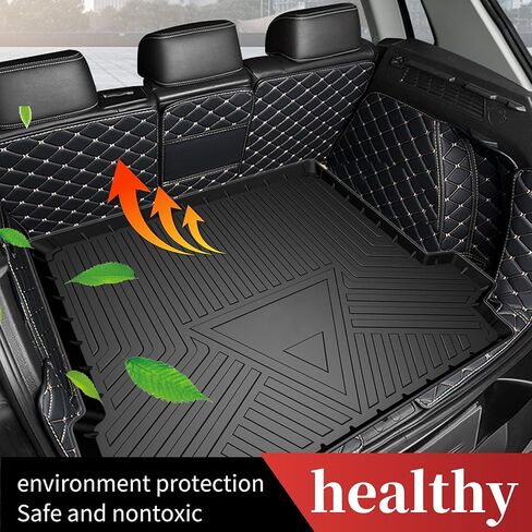 Custom Fit for Cargo Liner BMW X4 2019-2024 - Black TPE All Weather Heavy Duty Waterproof Rear Cargo Tray Trunk Floor Mat Protector in Saudi Arabia
