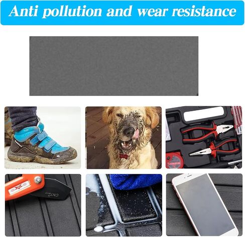 Custom Fit for Cargo Liner BMW X4 2019-2024 - Black TPE All Weather Heavy Duty Waterproof Rear Cargo Tray Trunk Floor Mat Protector in Saudi Arabia